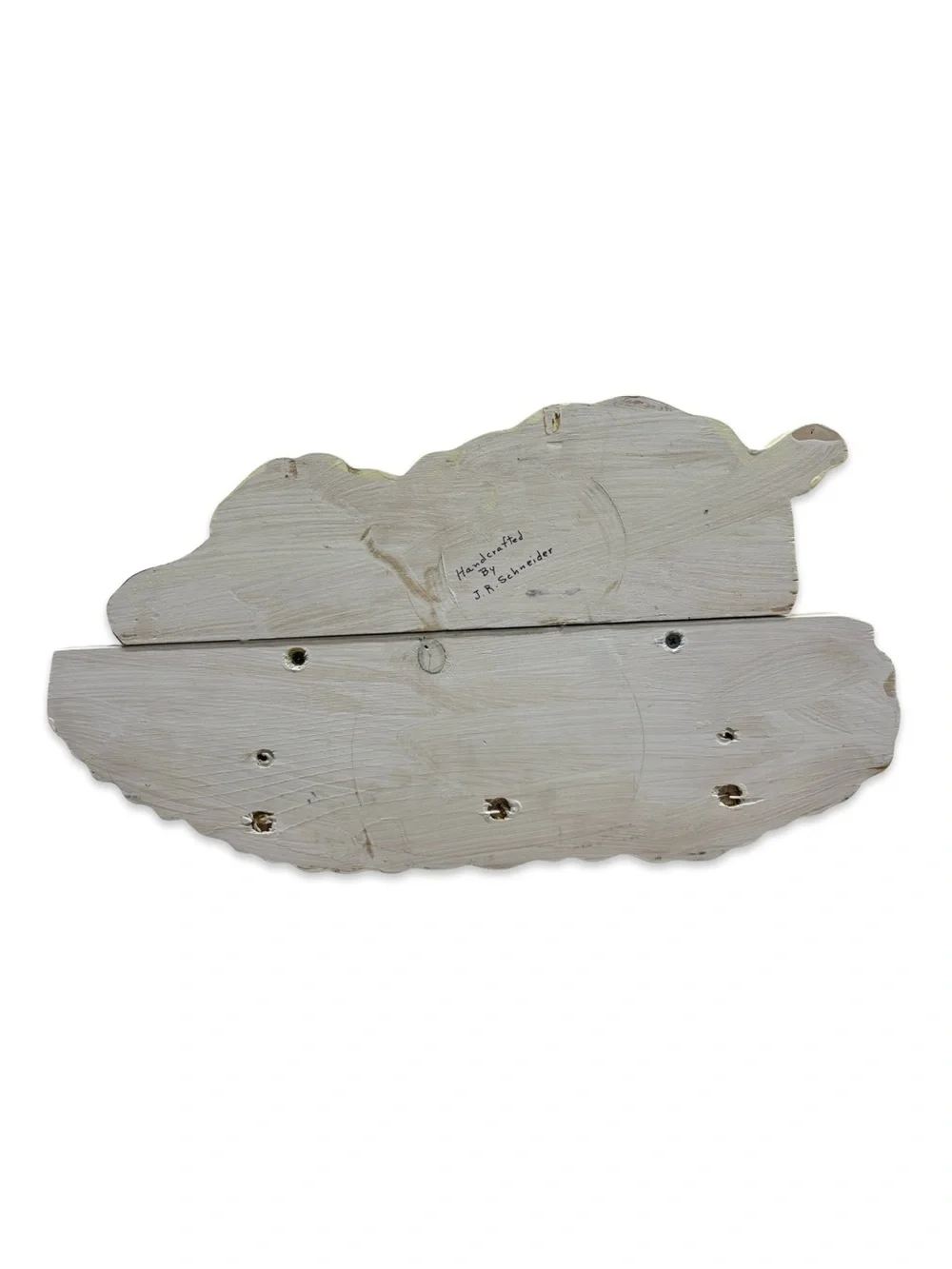 Sheep Wall Hook Rack - Cream and Black Home Wall Decor‎
